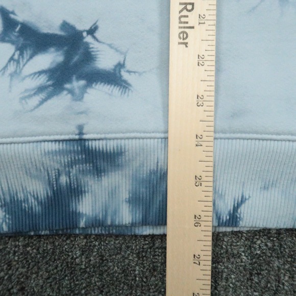 Legends Hoodie Mens Large Blue Fairfax Tie Dye Pullover Hooded Pockets - Picture 9 of 10